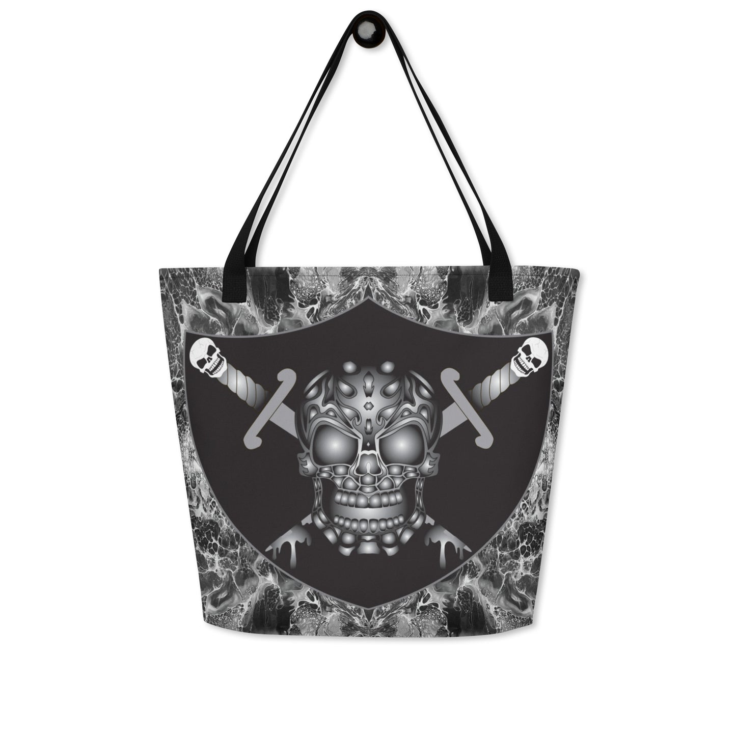 All-Over Print Large Tote Bag - SW-006
