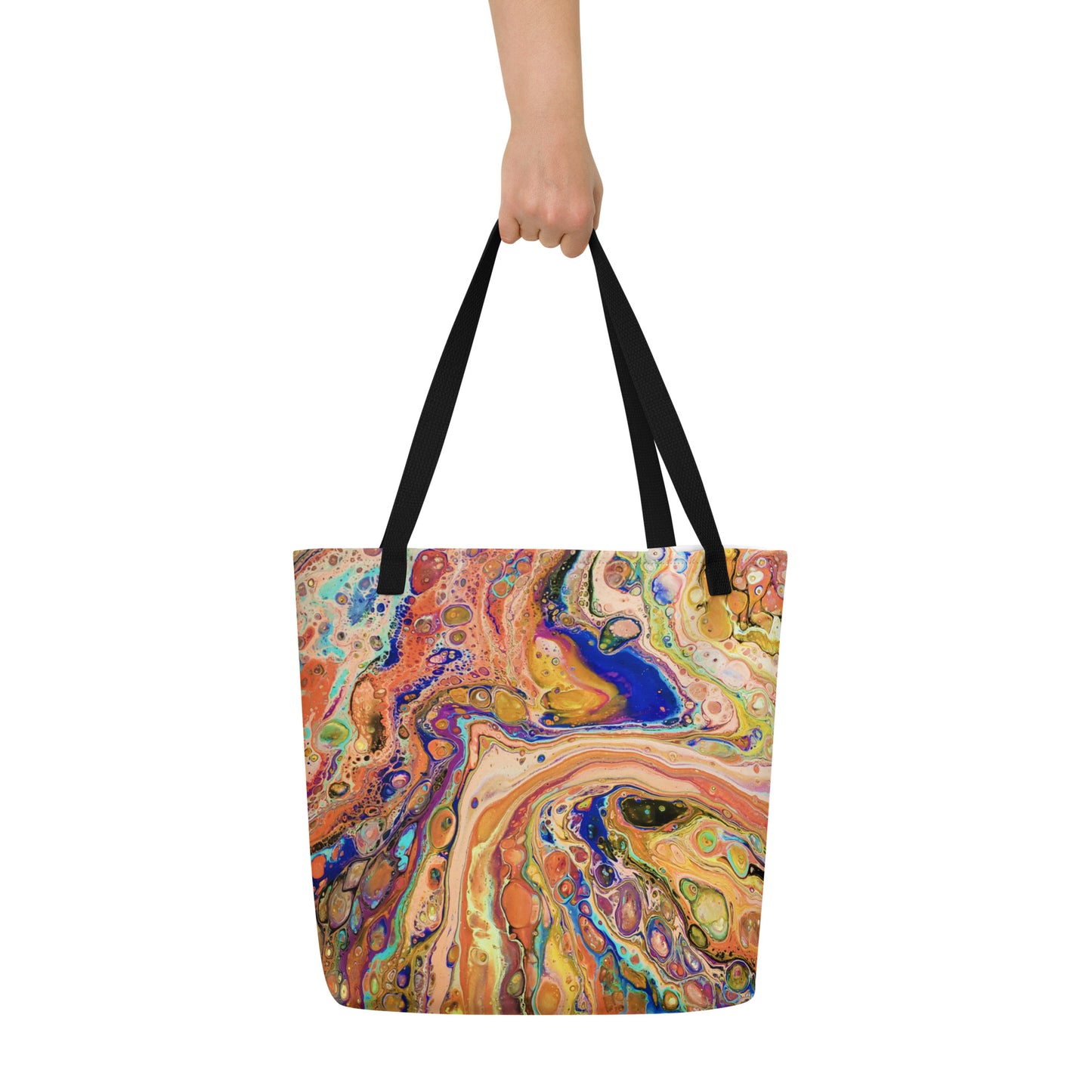 All-Over Print Large Tote Bag - FA-011E