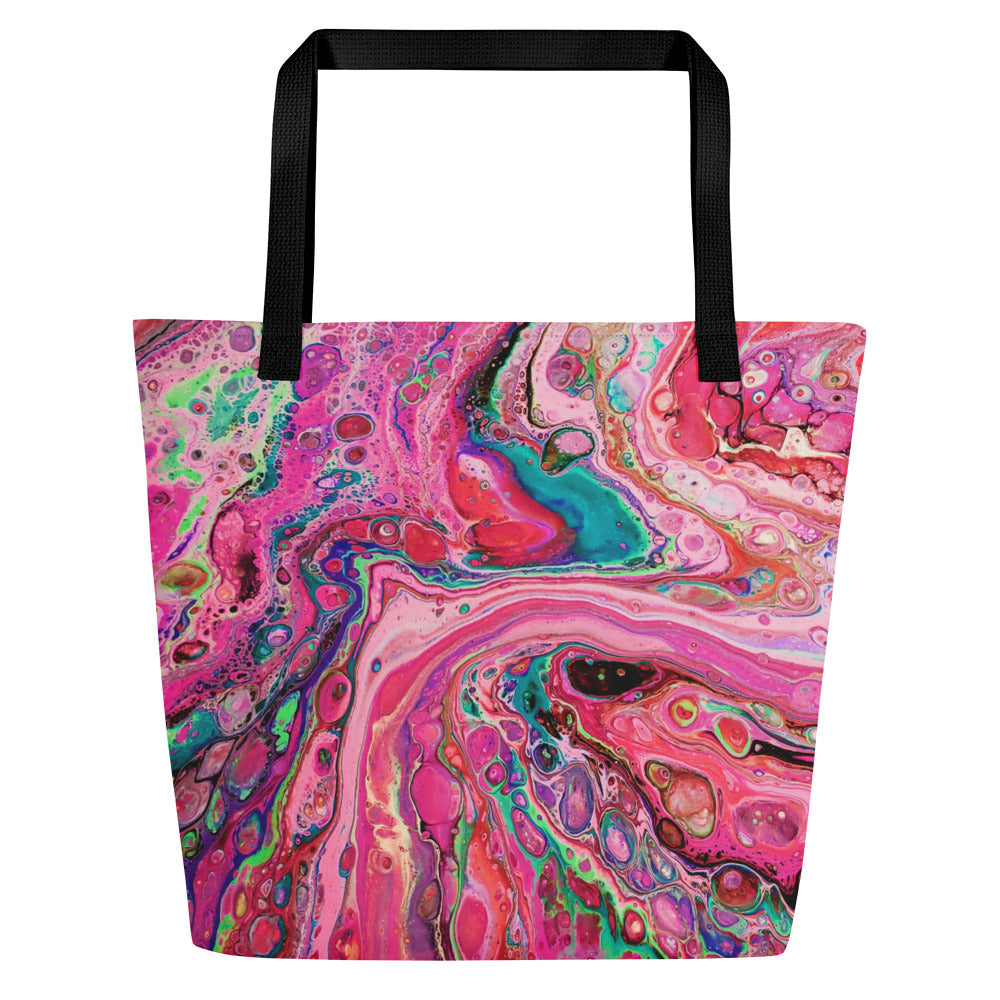 All-Over Print Large Tote Bag - FA-011