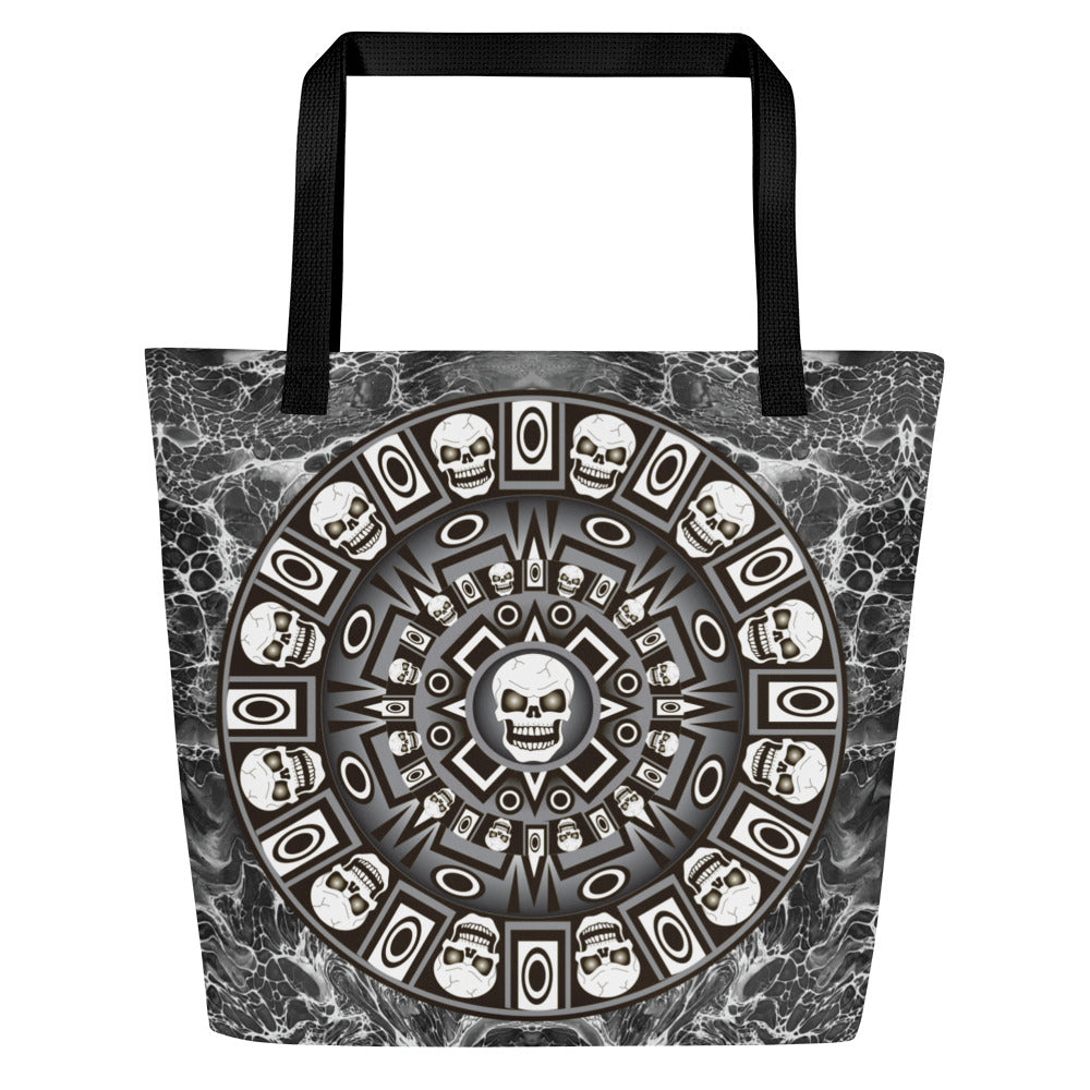 All-Over Print Large Tote Bag - SW-005