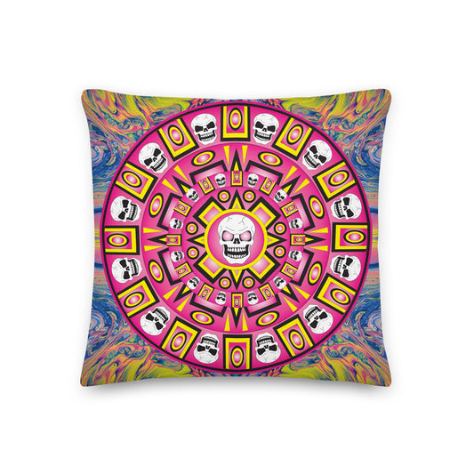 Skull Design Premium Pillow - SW-003