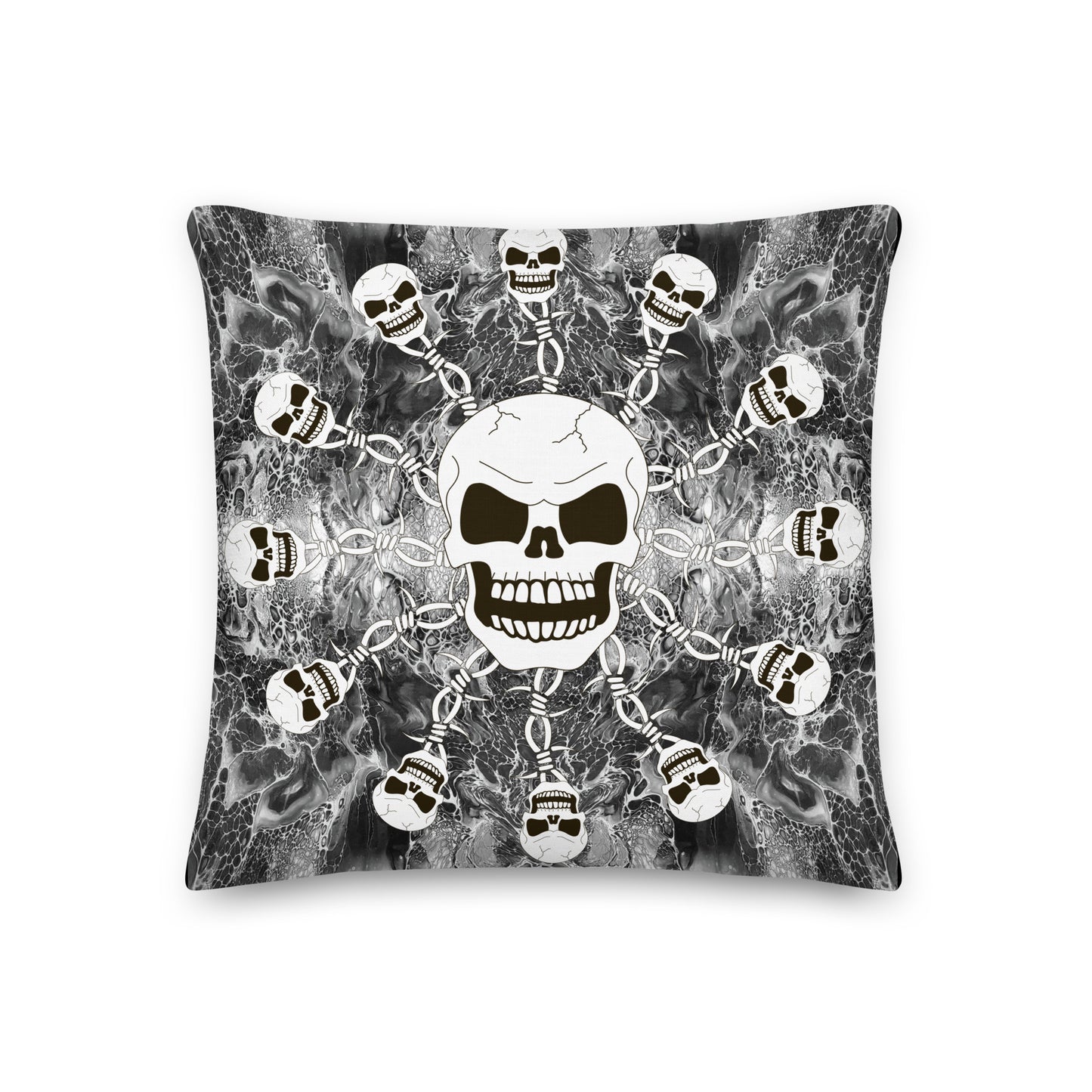 Skull Design Premium Pillow - SW-008
