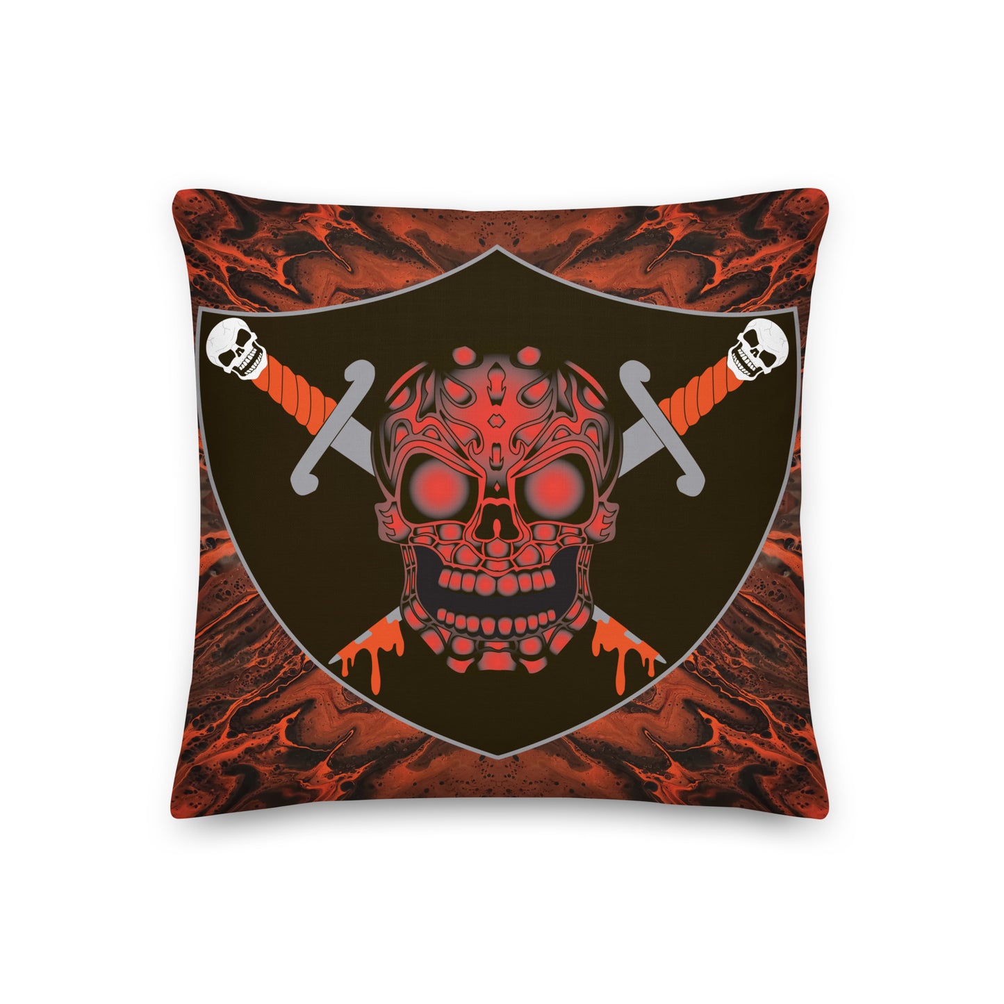 Skull Design Premium Pillow - SW-009
