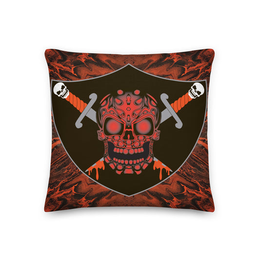 Skull Design Premium Pillow - SW-009