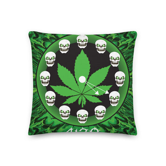 Skull Design Premium Pillow - SW-013