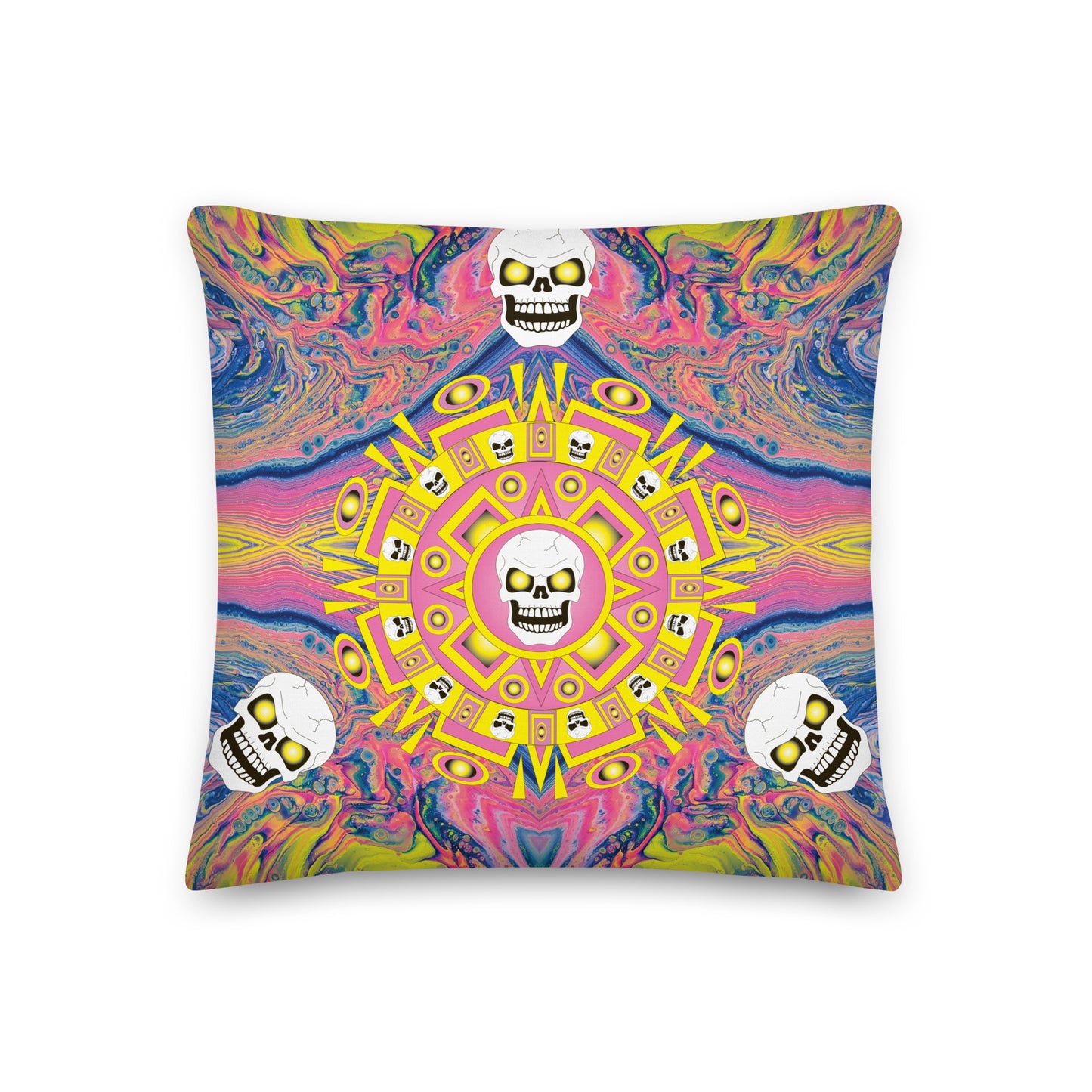 Skull Design Premium Pillow - SW-015