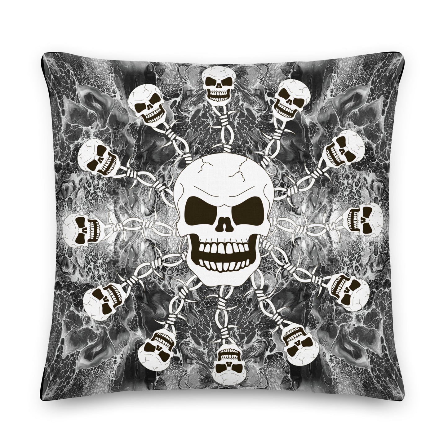 Skull Design Premium Pillow - SW-008