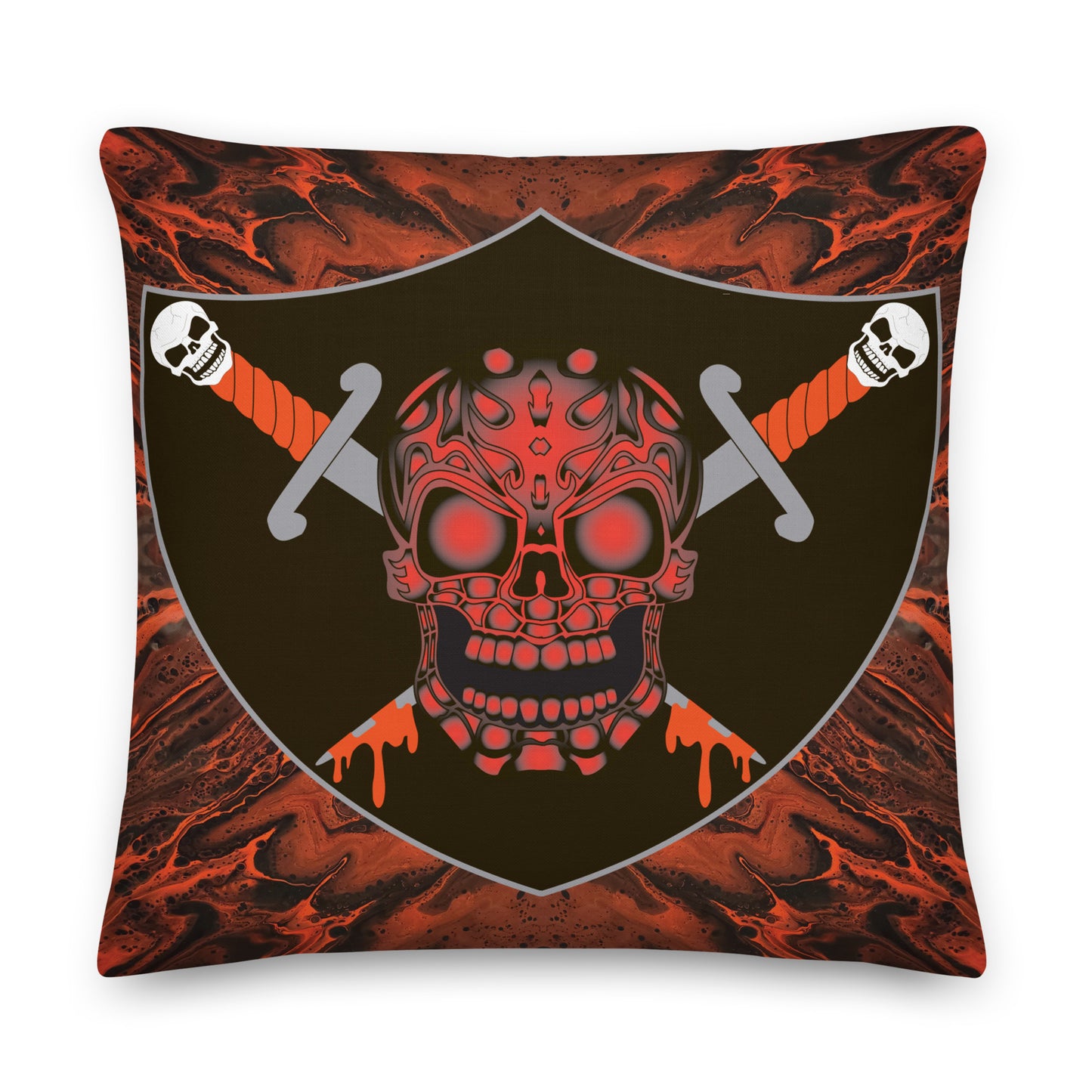 Skull Design Premium Pillow - SW-009