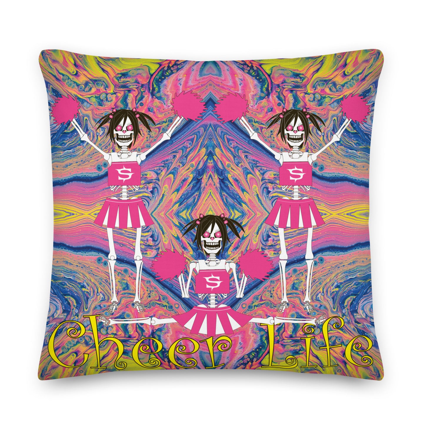 Skull Design Premium Pillow - SW-014