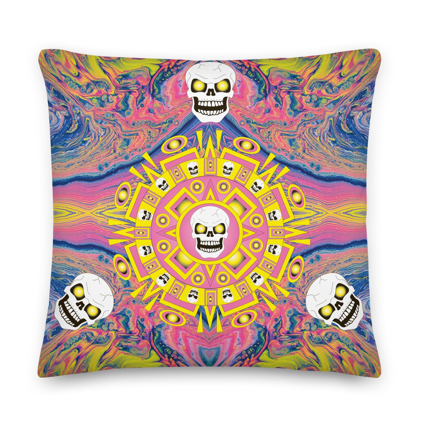 Skull Design Premium Pillow - SW-015