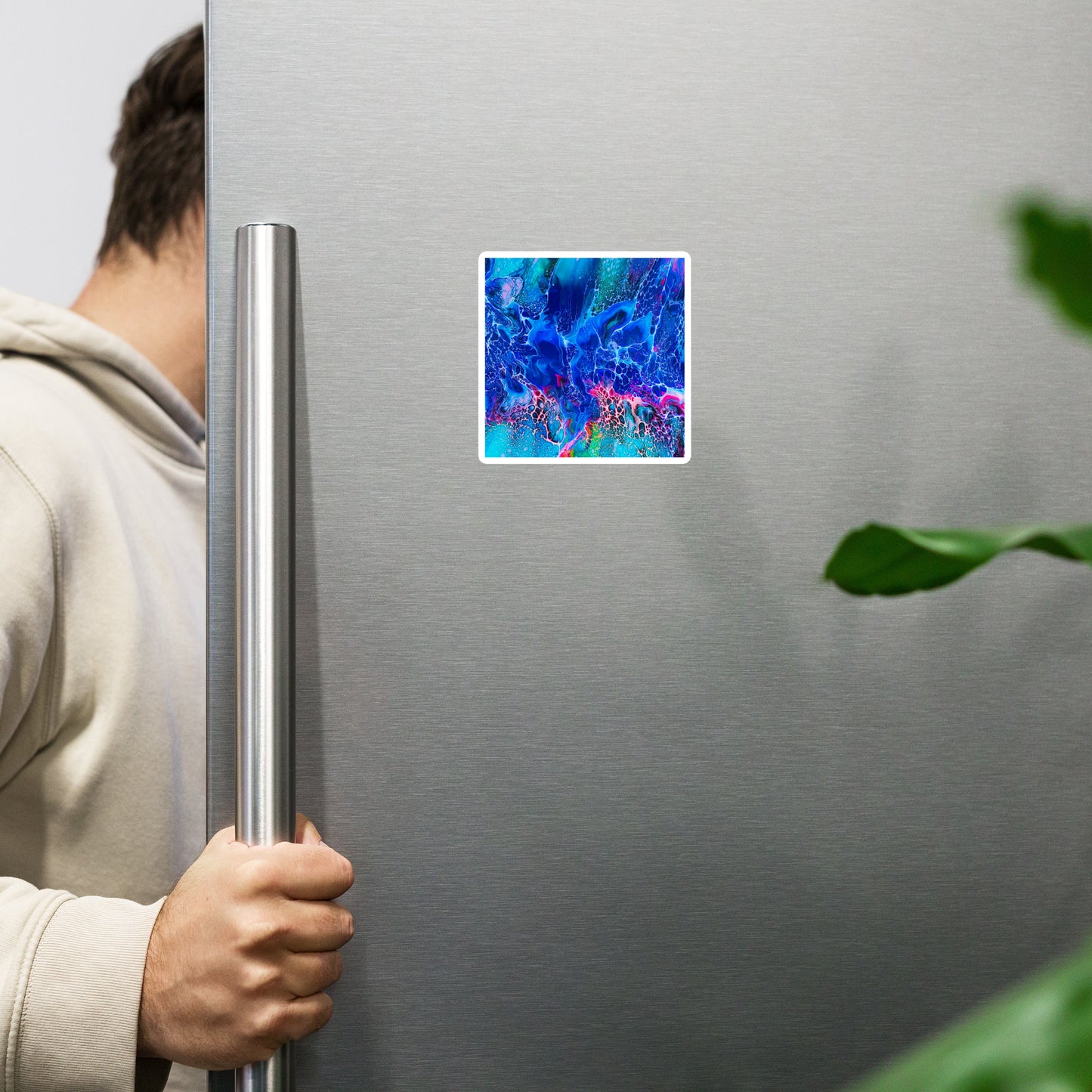 Fluid Art Design Magnets - FA-012