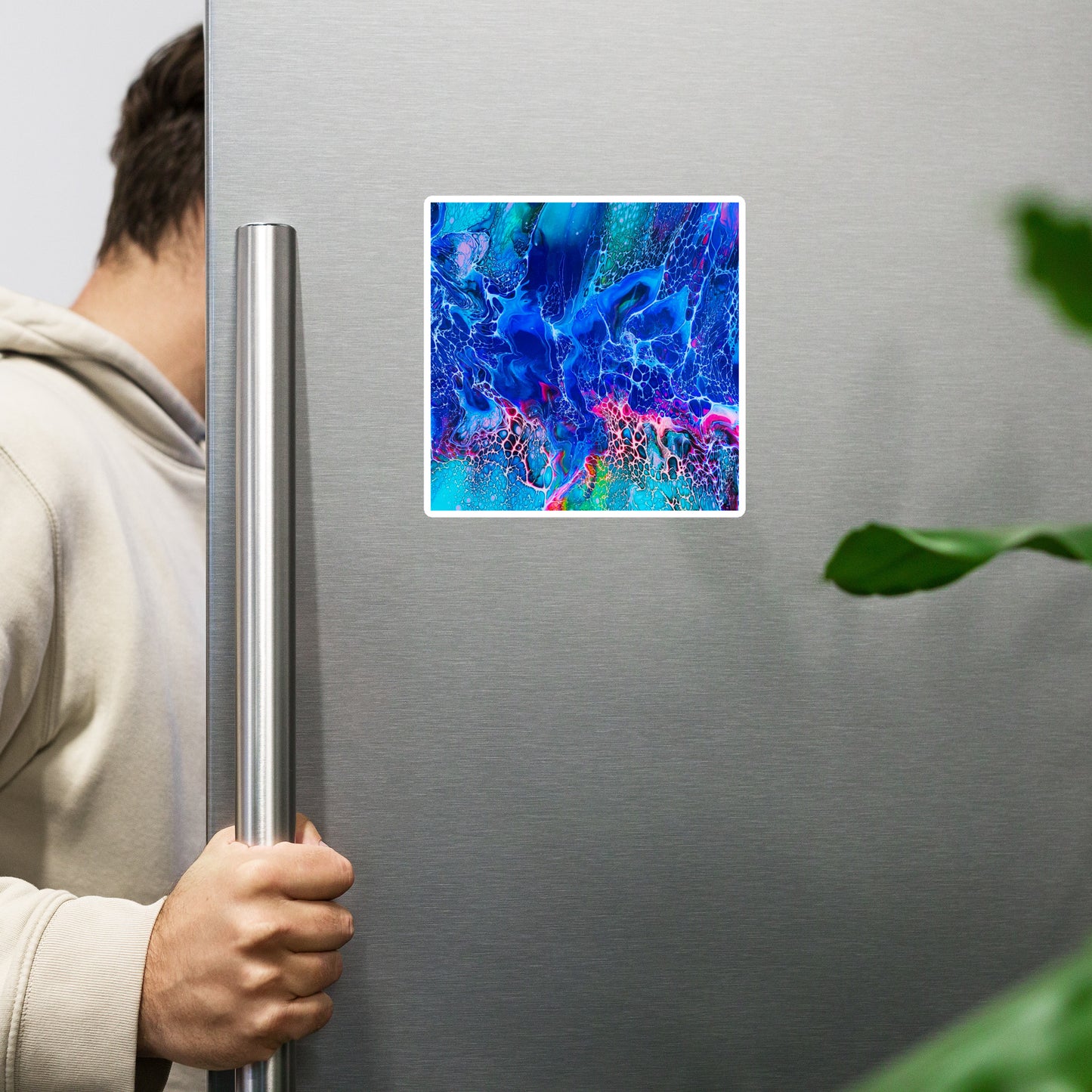 Fluid Art Design Magnets - FA-012