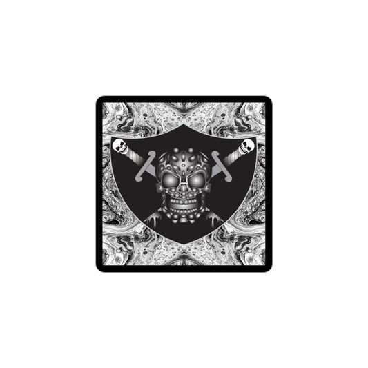 Skull Design Sticker - SW-010