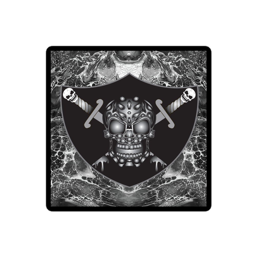 Skull Design Sticker - SW-002