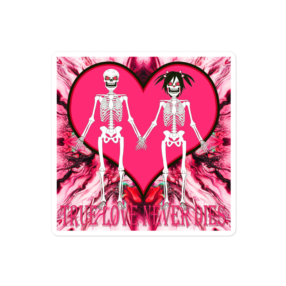 Skull Design Sticker - SW-011A