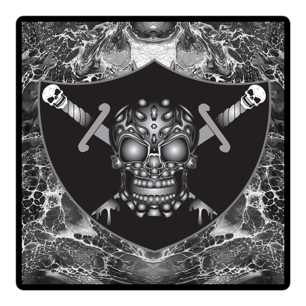 Skull Design Sticker - SW-002