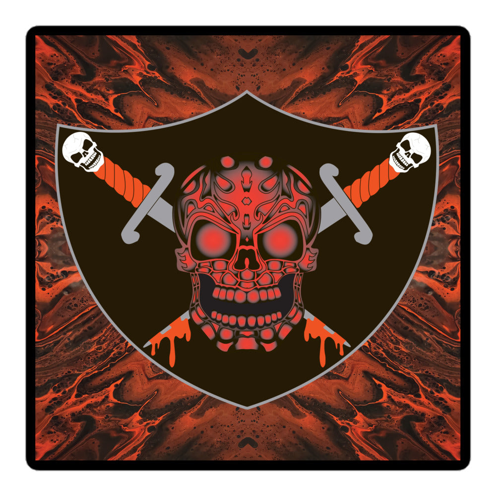 Skull Design Sticker - SW-009