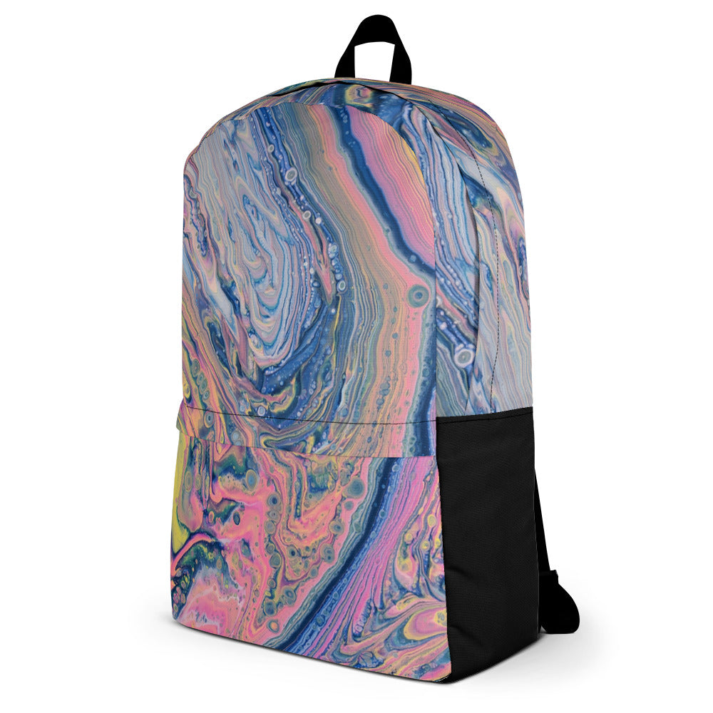 Fluid Art Design Backpack - FA-004
