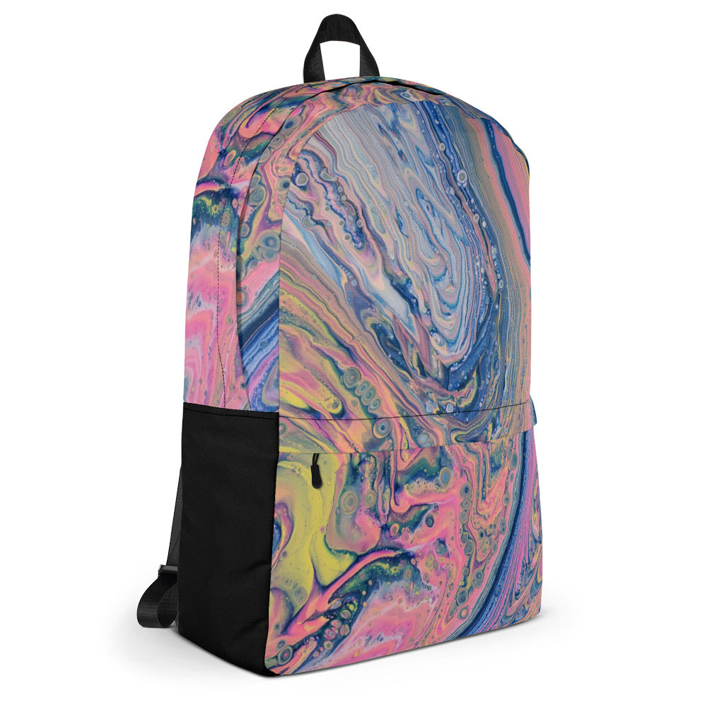 Fluid Art Design Backpack - FA-004