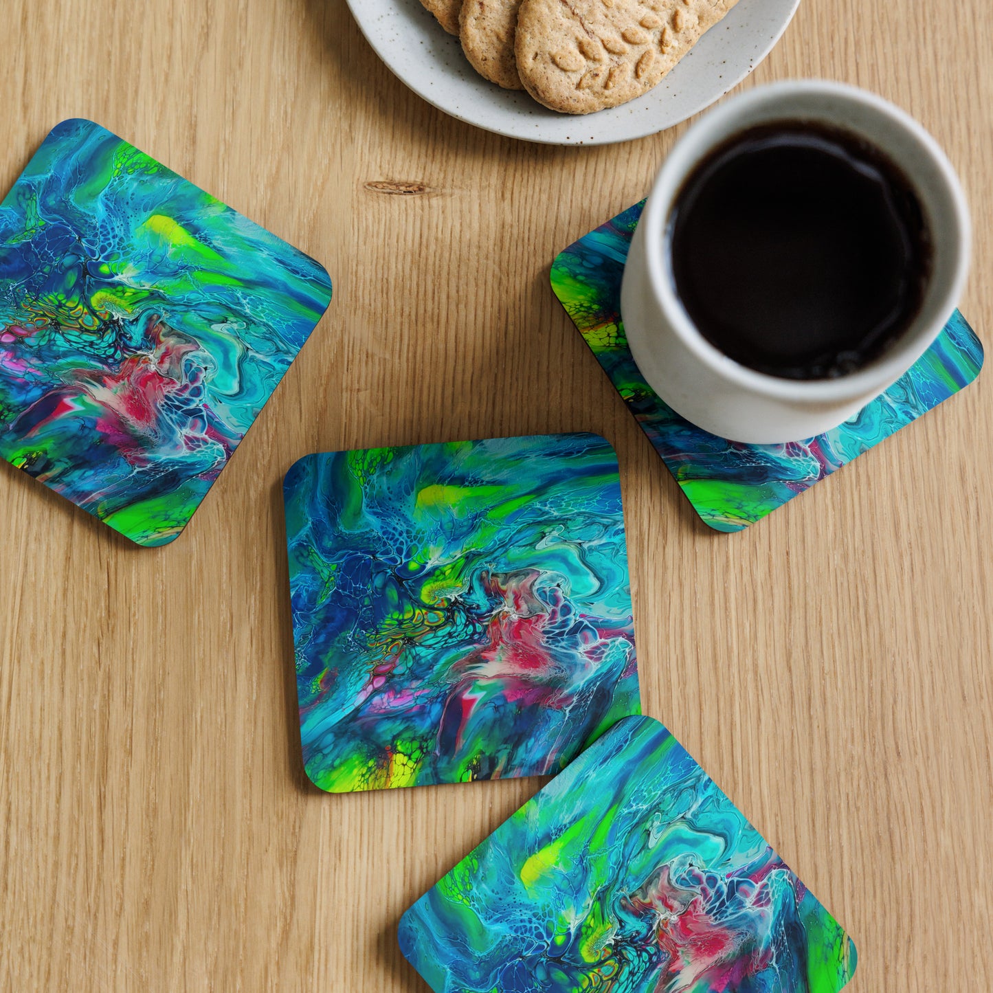 Cork-back coaster - FA-013