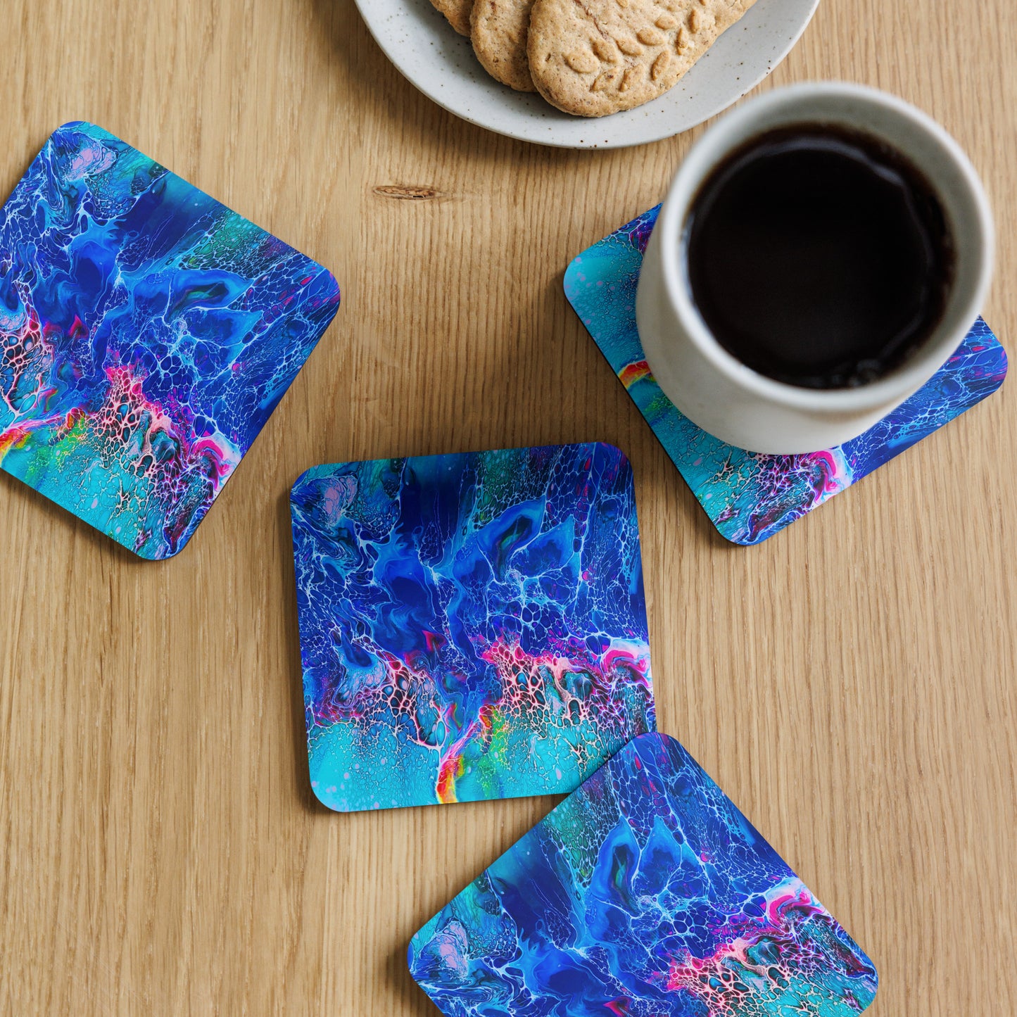 Cork-back coaster - FA-012