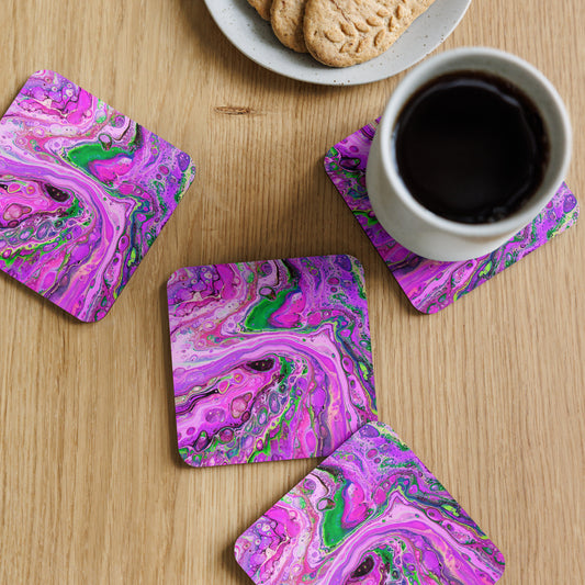 Cork-back coaster - FA-011D