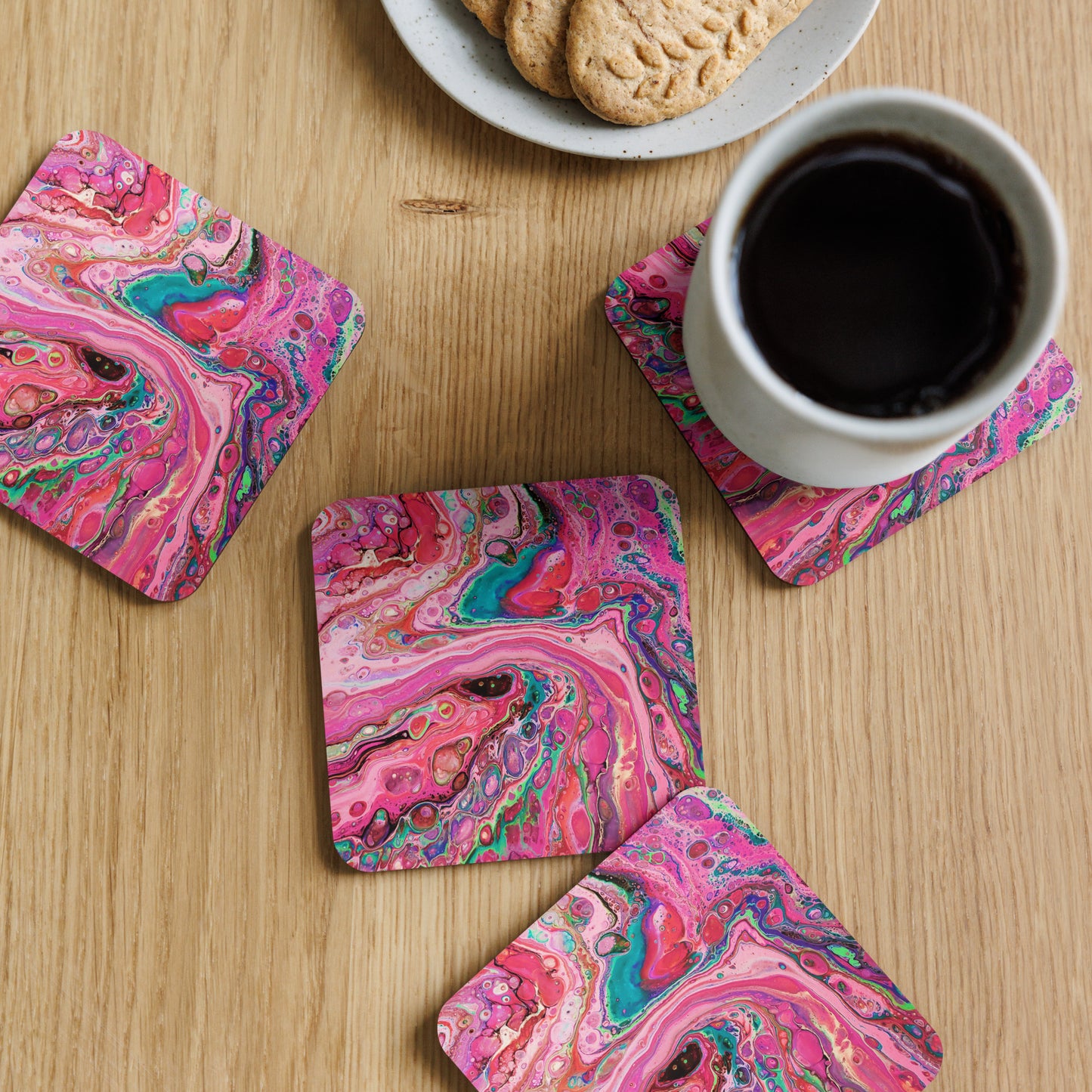 Cork-back coaster - FA-011