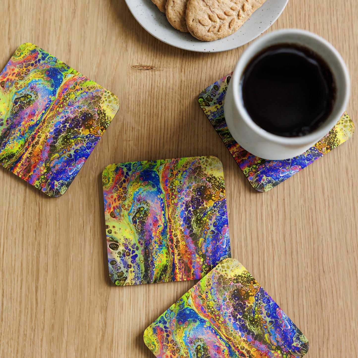 Cork-back coaster - FA-003F