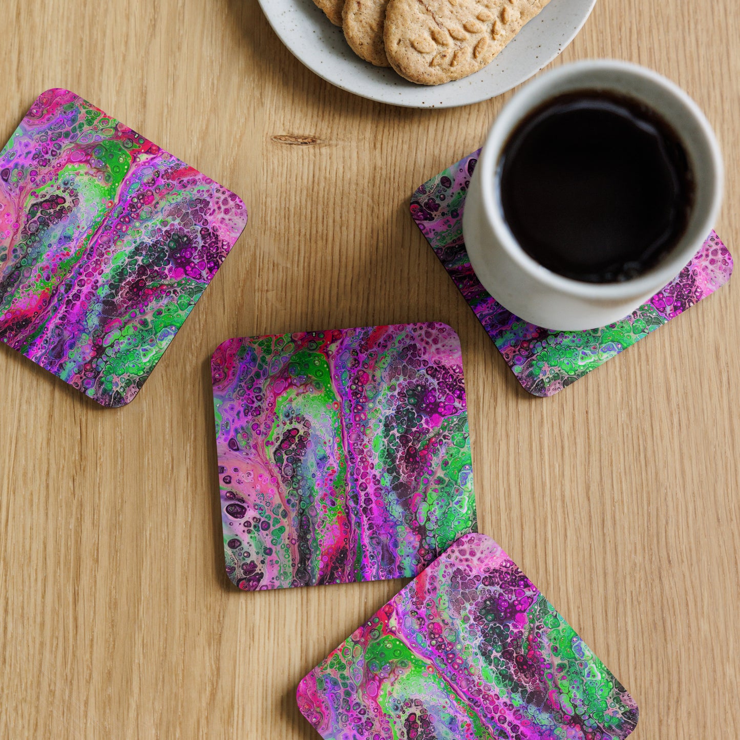 Cork-back coaster - FA-003D