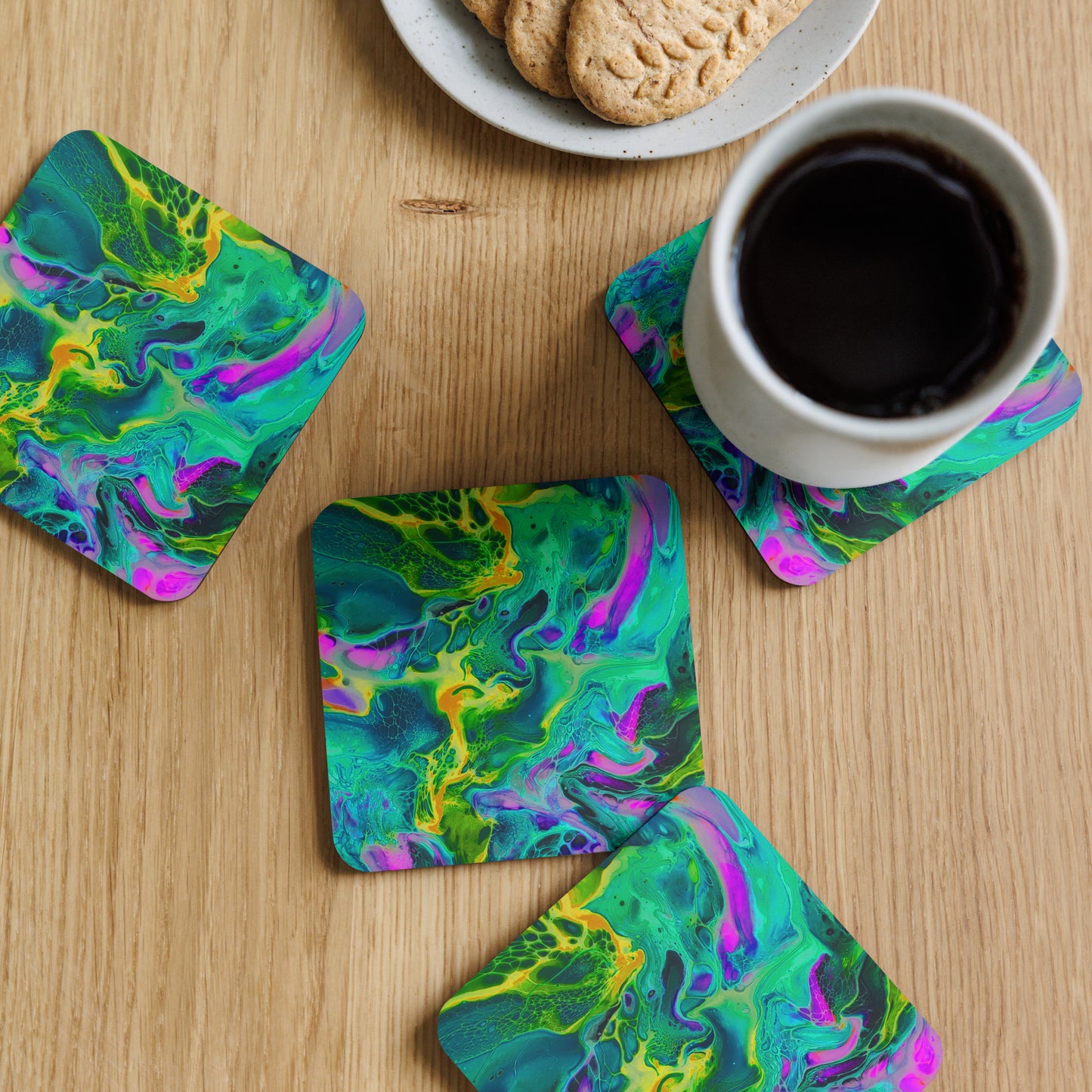 Cork-back coaster - FA-002A