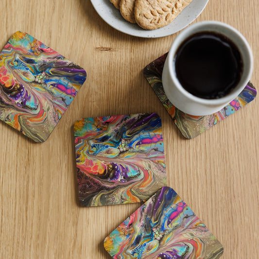 Cork-back coaster - FA-001