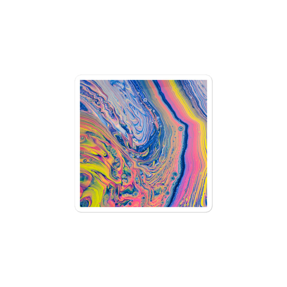 Fluid Art Stickers - FA-004