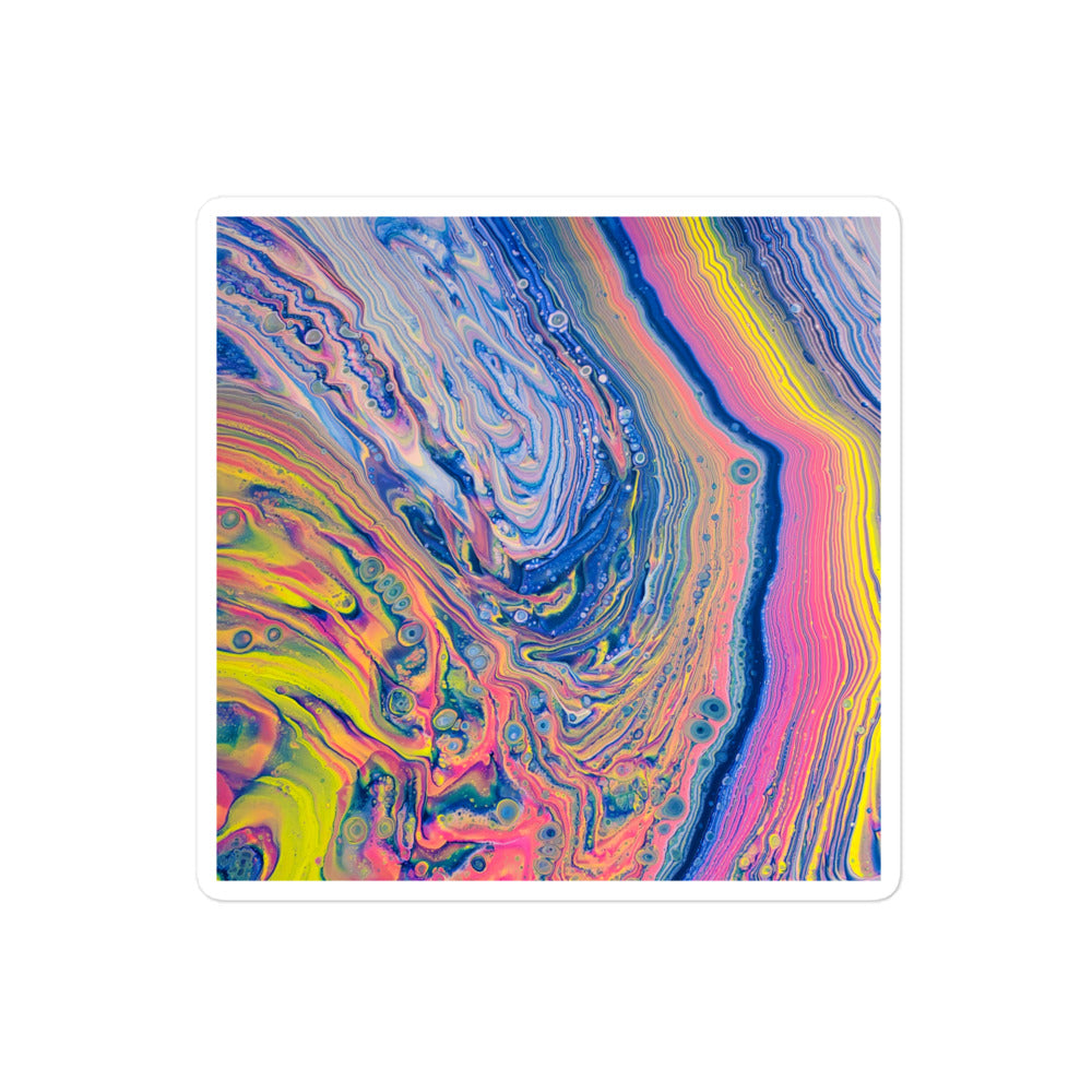 Fluid Art Stickers - FA-004