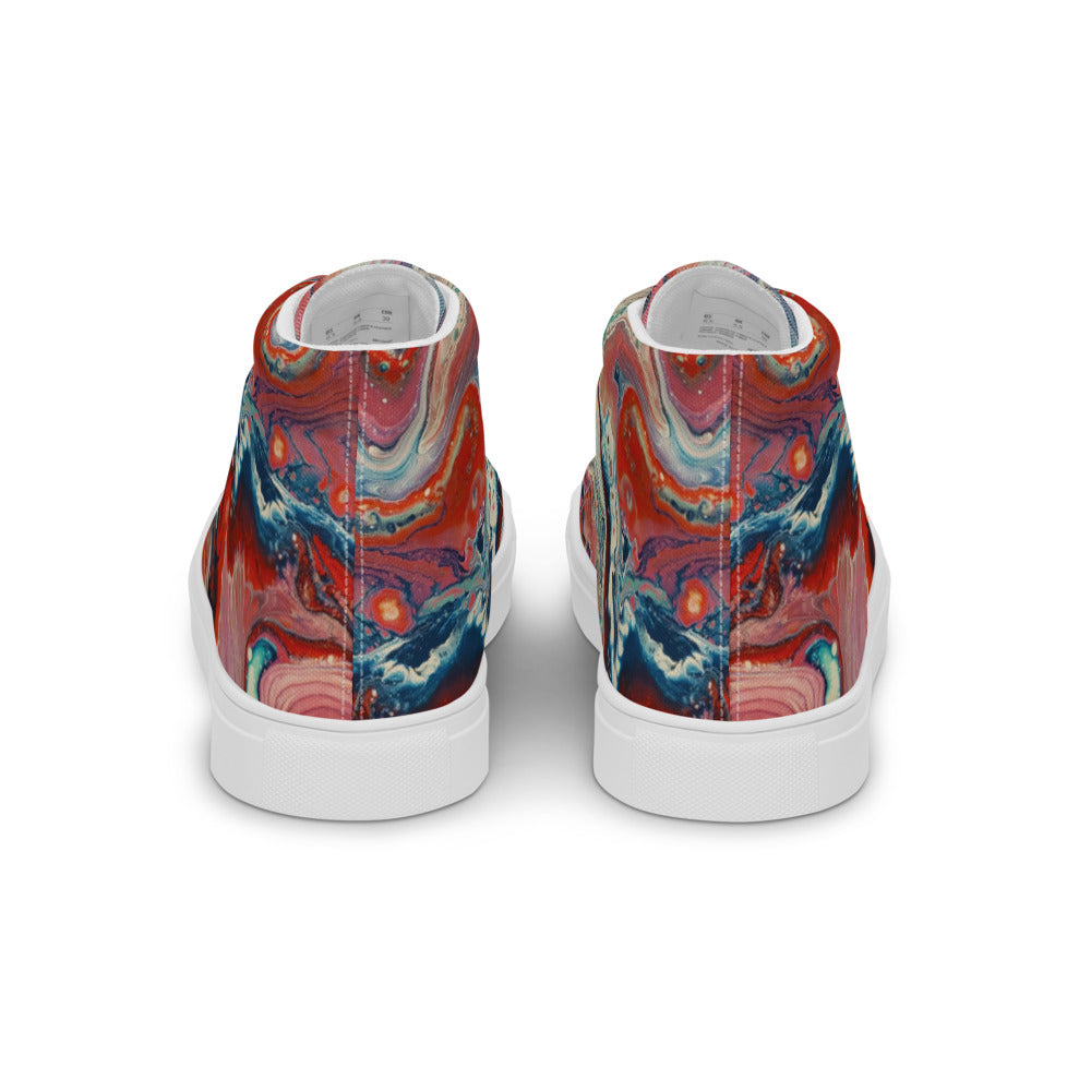 Men’s high top canvas shoes - FA022