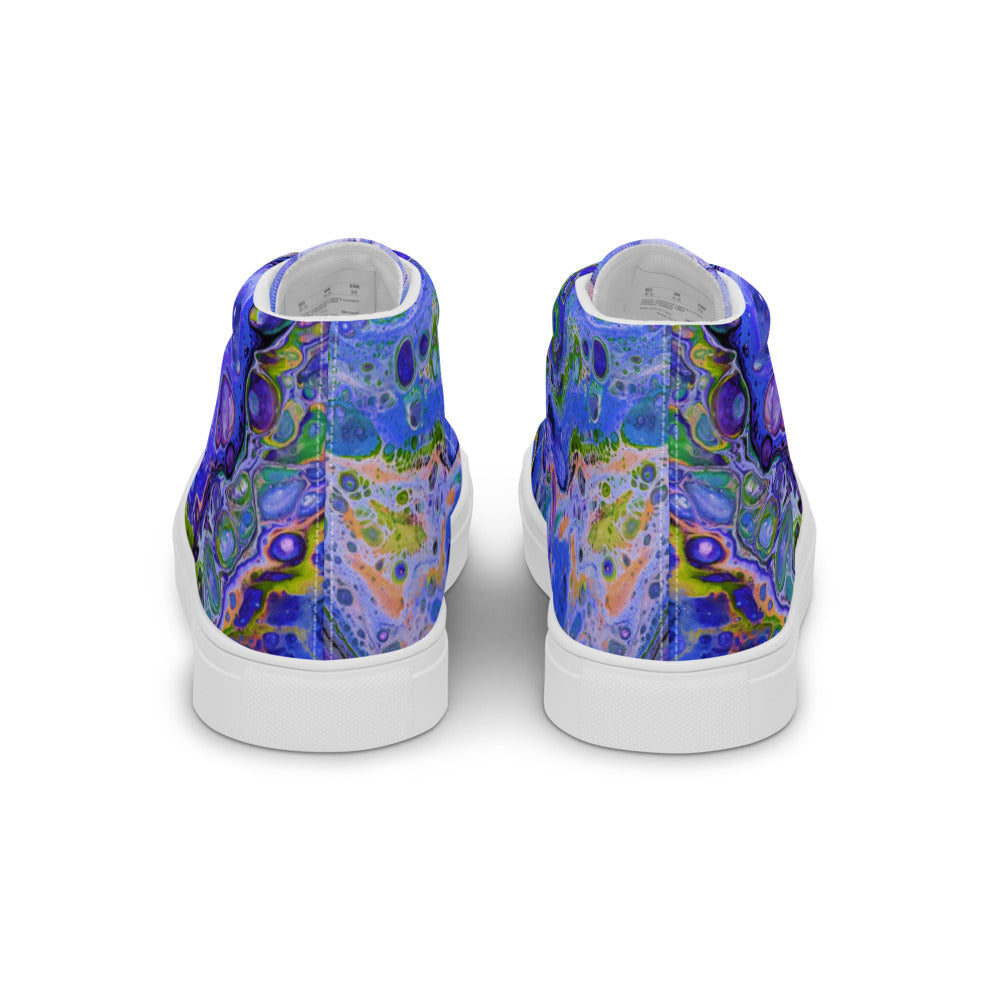 Men’s high top canvas shoes - FA011B