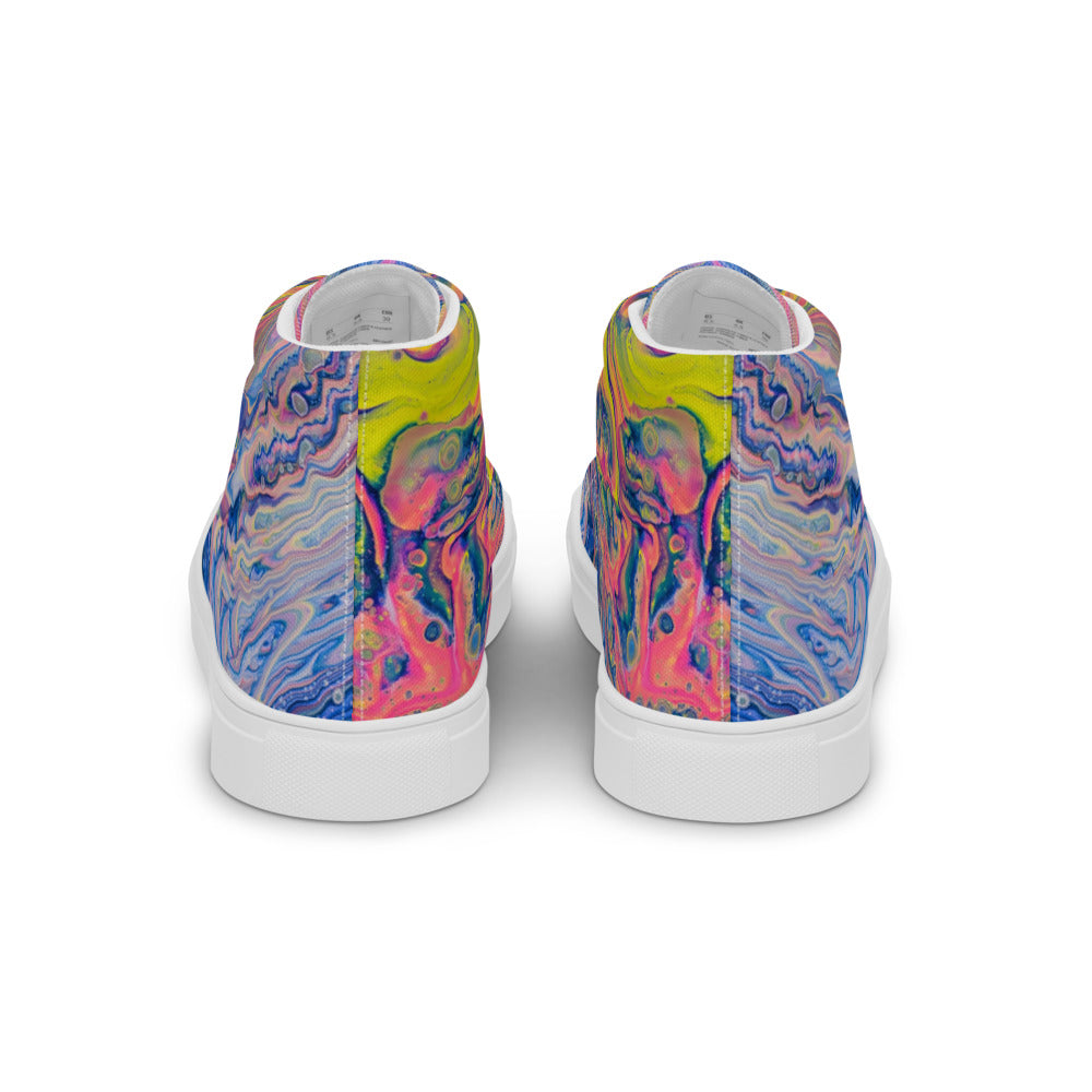 Men’s high top canvas shoes - FA004B
