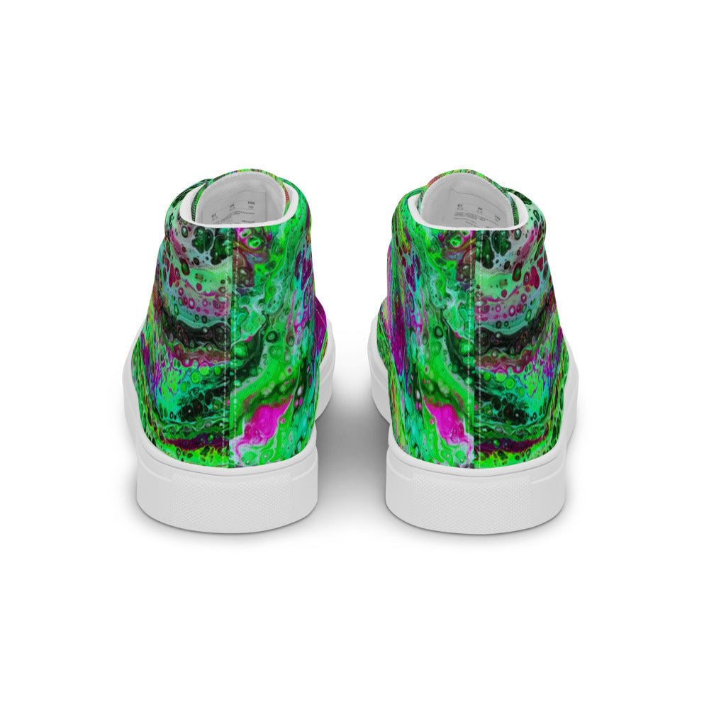 Men’s high top canvas shoes - FA003A