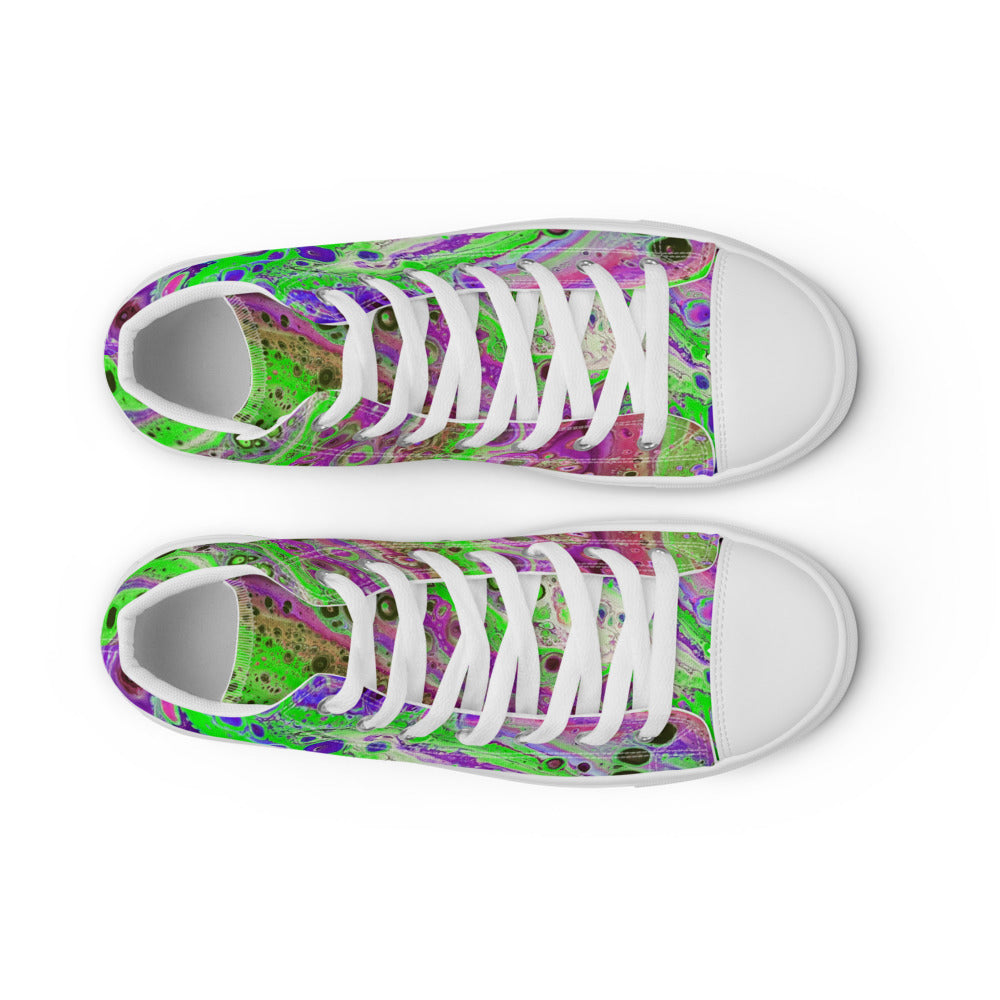 Men’s high top canvas shoes - FA018D