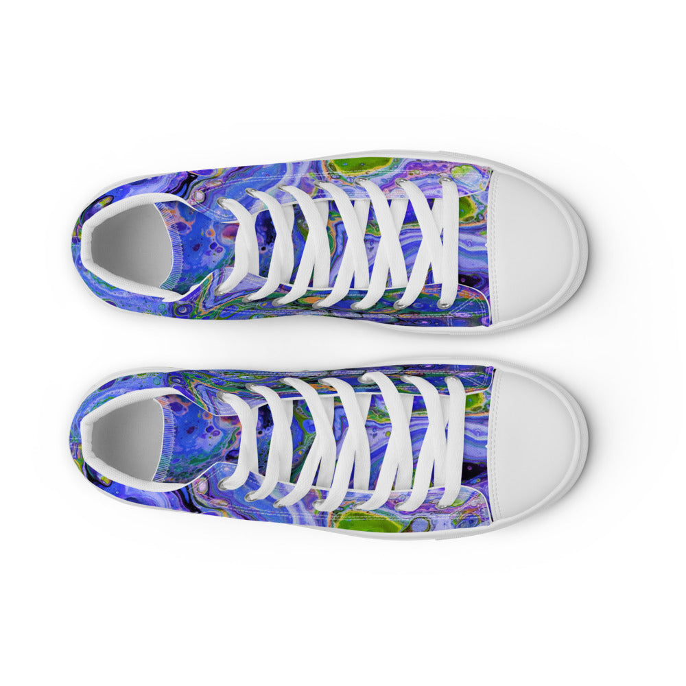 Men’s high top canvas shoes - FA011B
