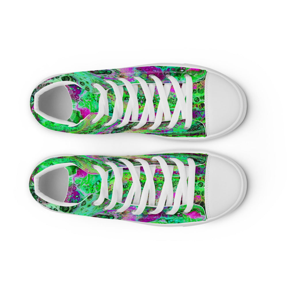 Men’s high top canvas shoes - FA003A