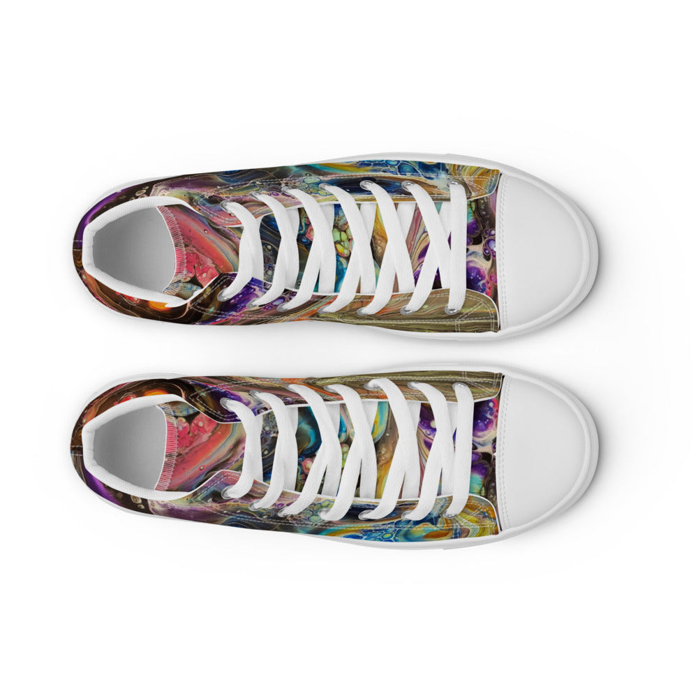 Men’s high top canvas shoes - FA001