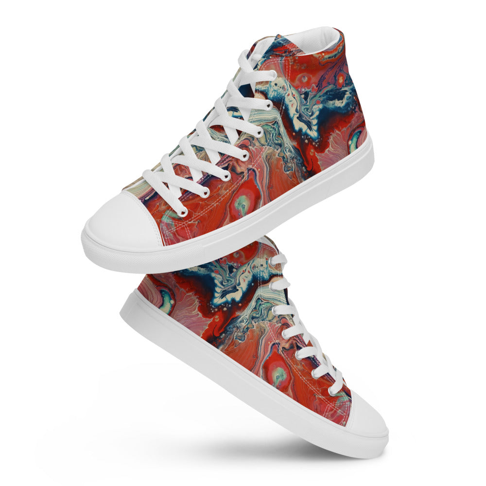 Men’s high top canvas shoes - FA022