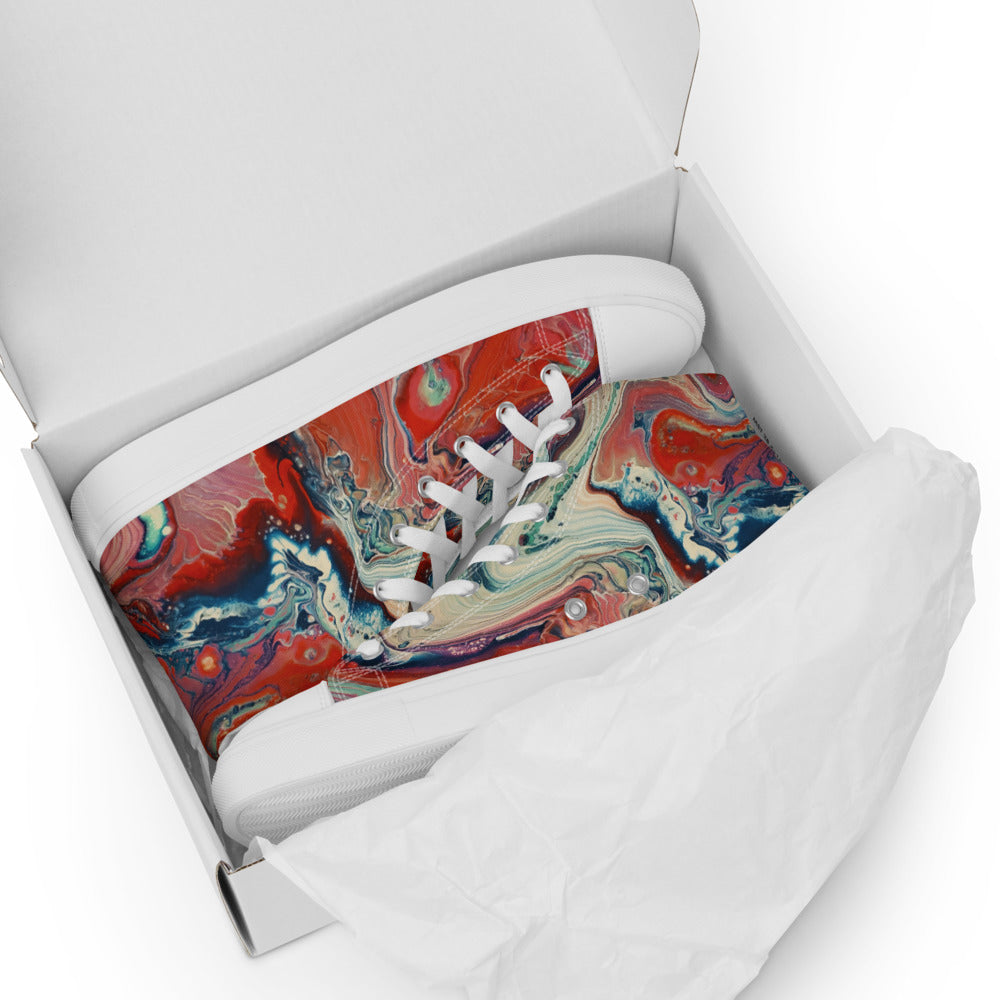 Men’s high top canvas shoes - FA022