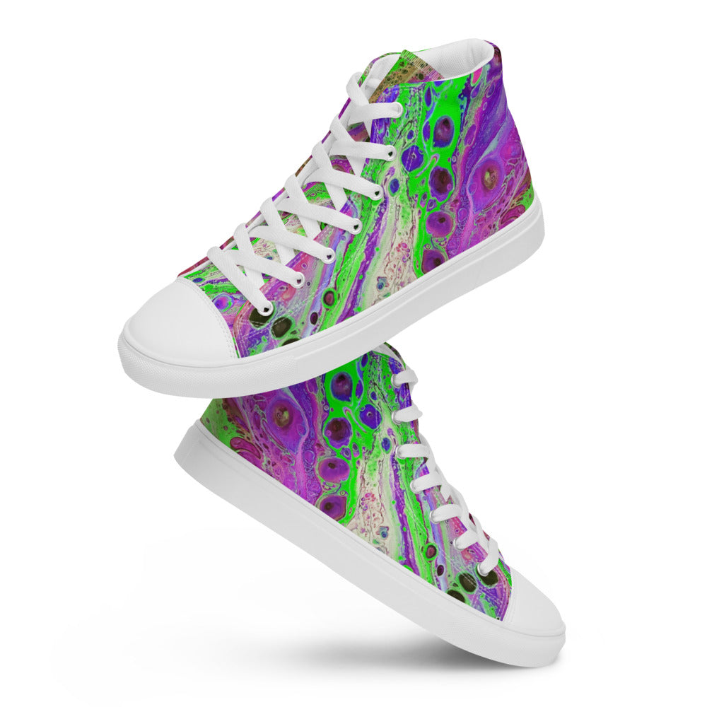 Men’s high top canvas shoes - FA018D