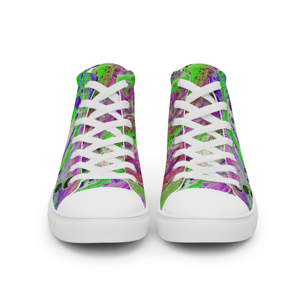 Men’s high top canvas shoes - FA018D
