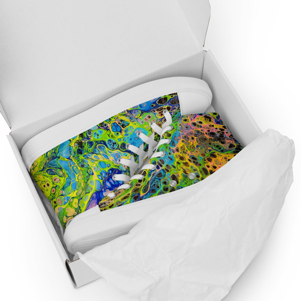 Men’s high top canvas shoes - FA016