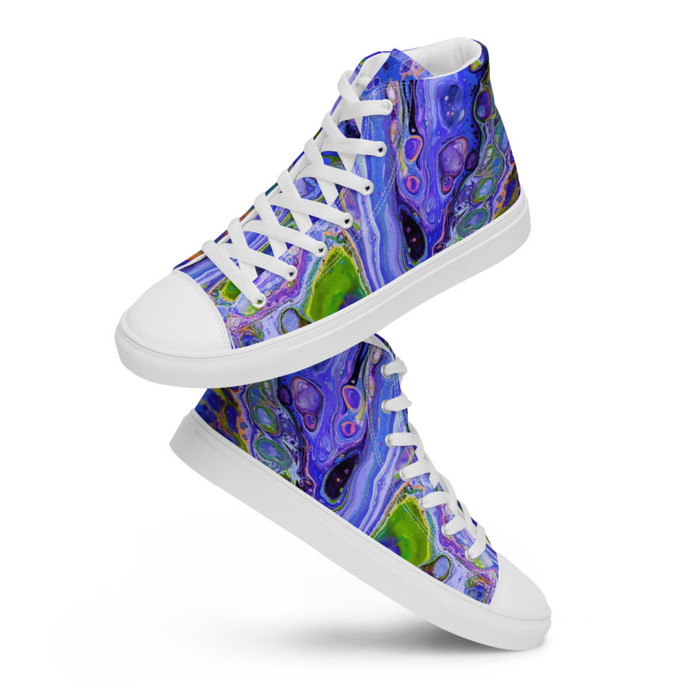 Men’s high top canvas shoes - FA011B