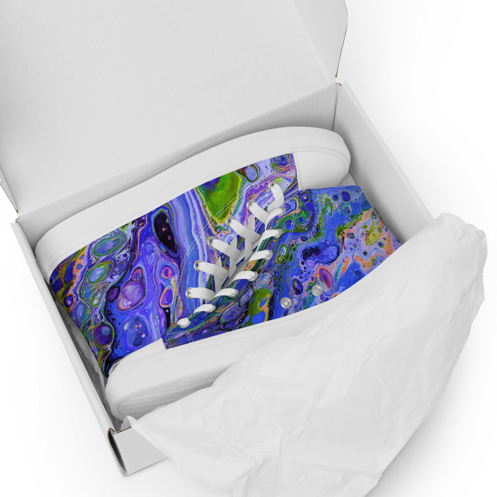 Men’s high top canvas shoes - FA011B