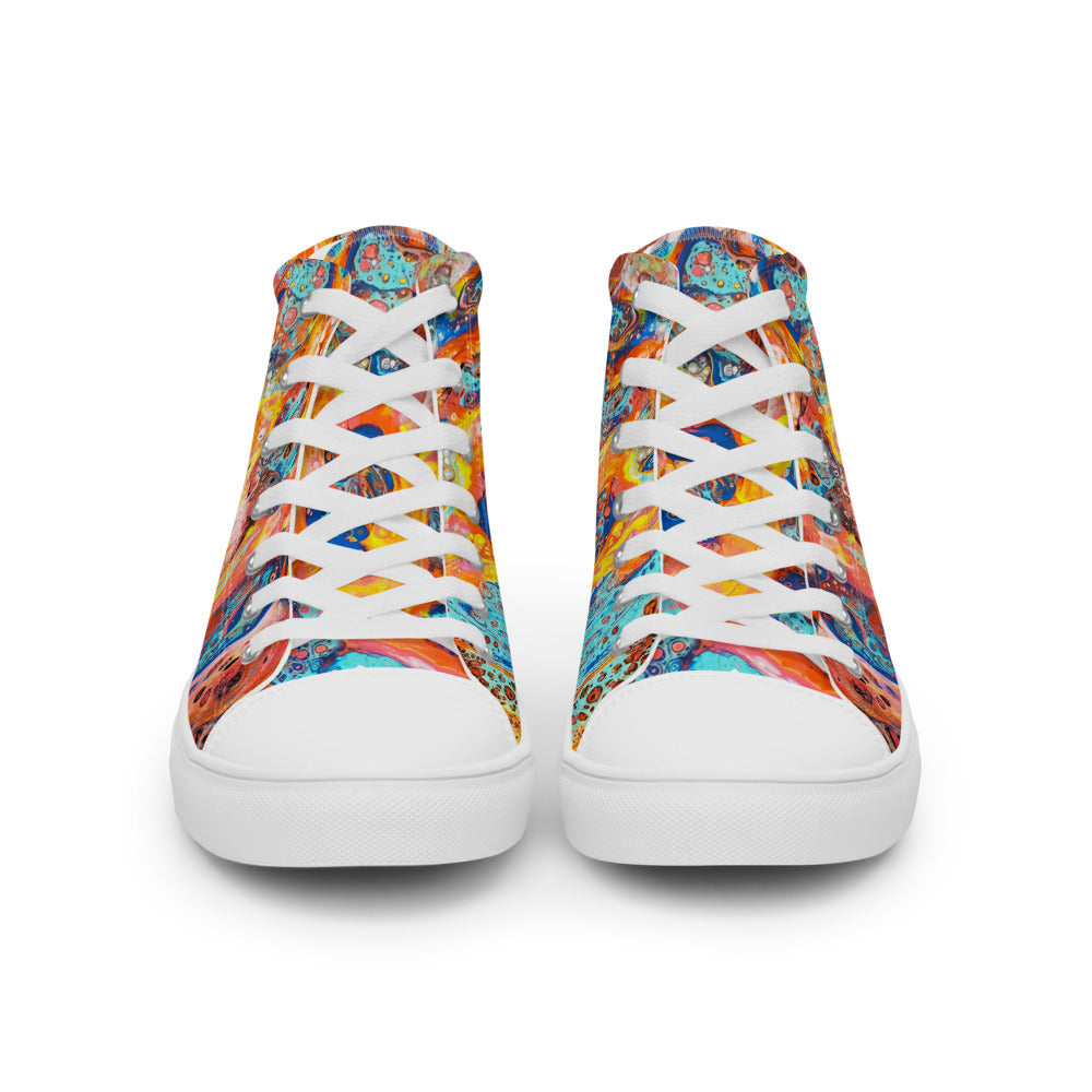 Men’s high top canvas shoes - FA008