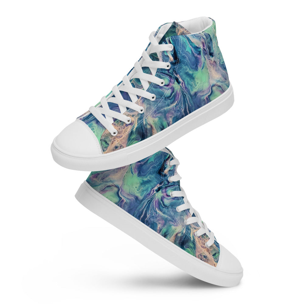 Men’s high top canvas shoes - FA005